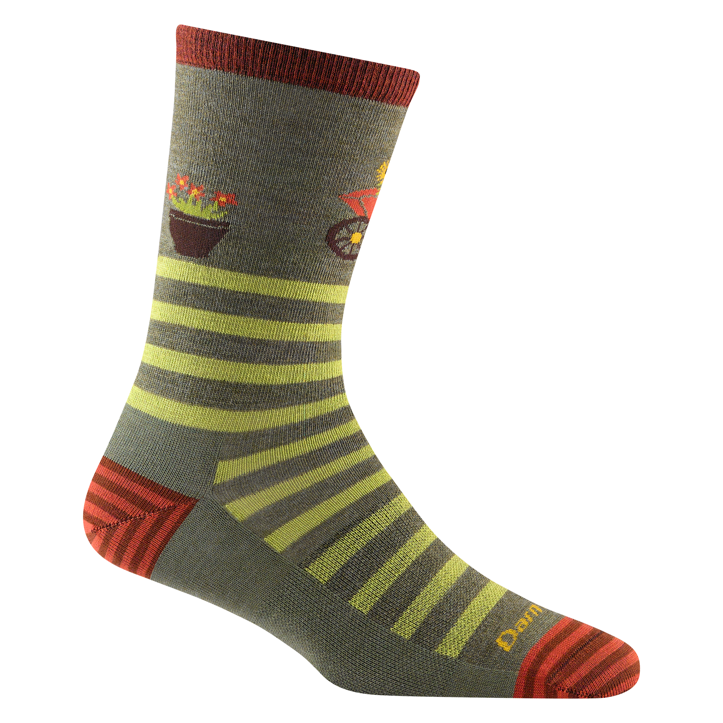 Darn Tough Socks Women's Animal Haus Crew Lightweight Lifestyle Socks - Image 4