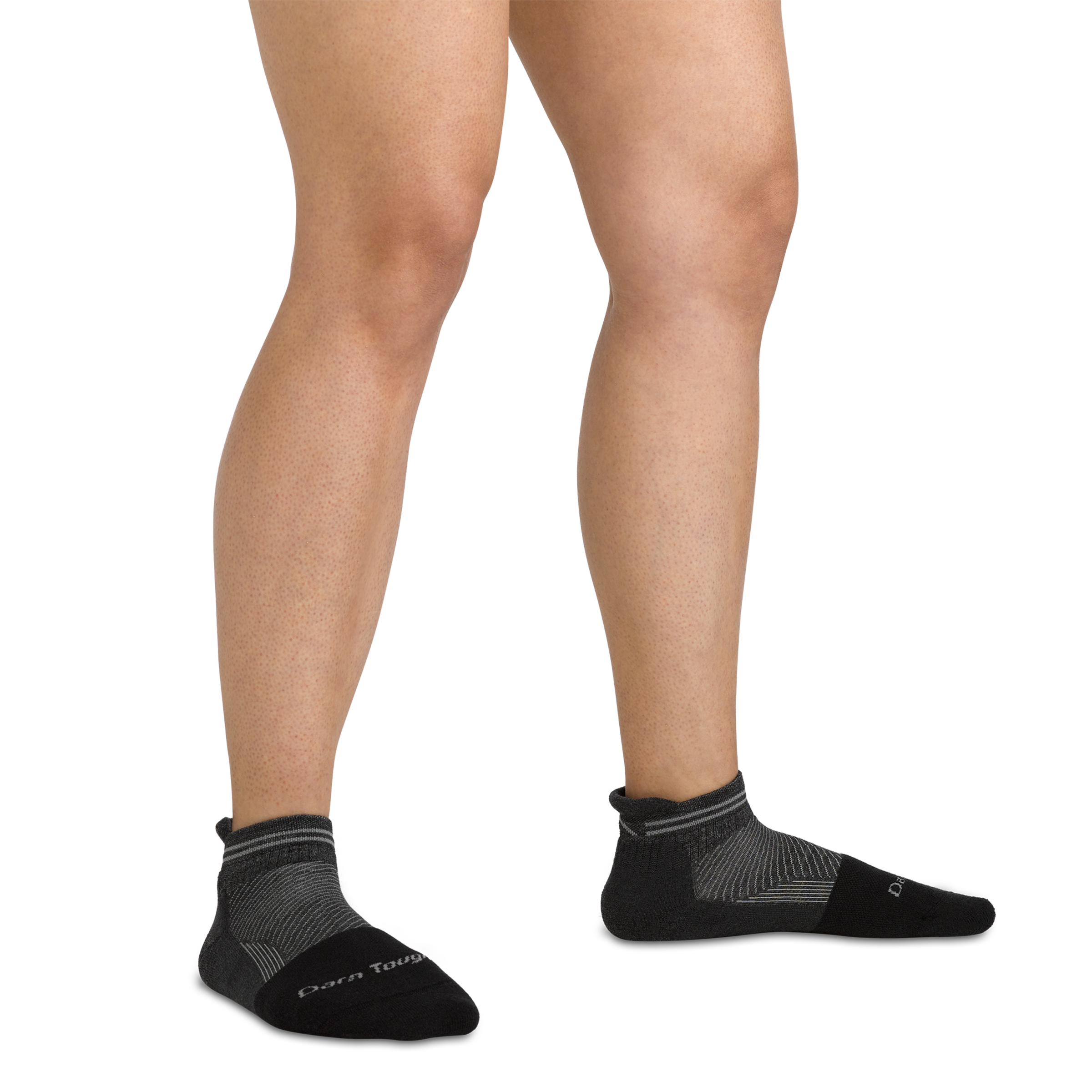Darn Tough Socks Women's Steely No Show Tab Lightweight Work Sock - Image 4