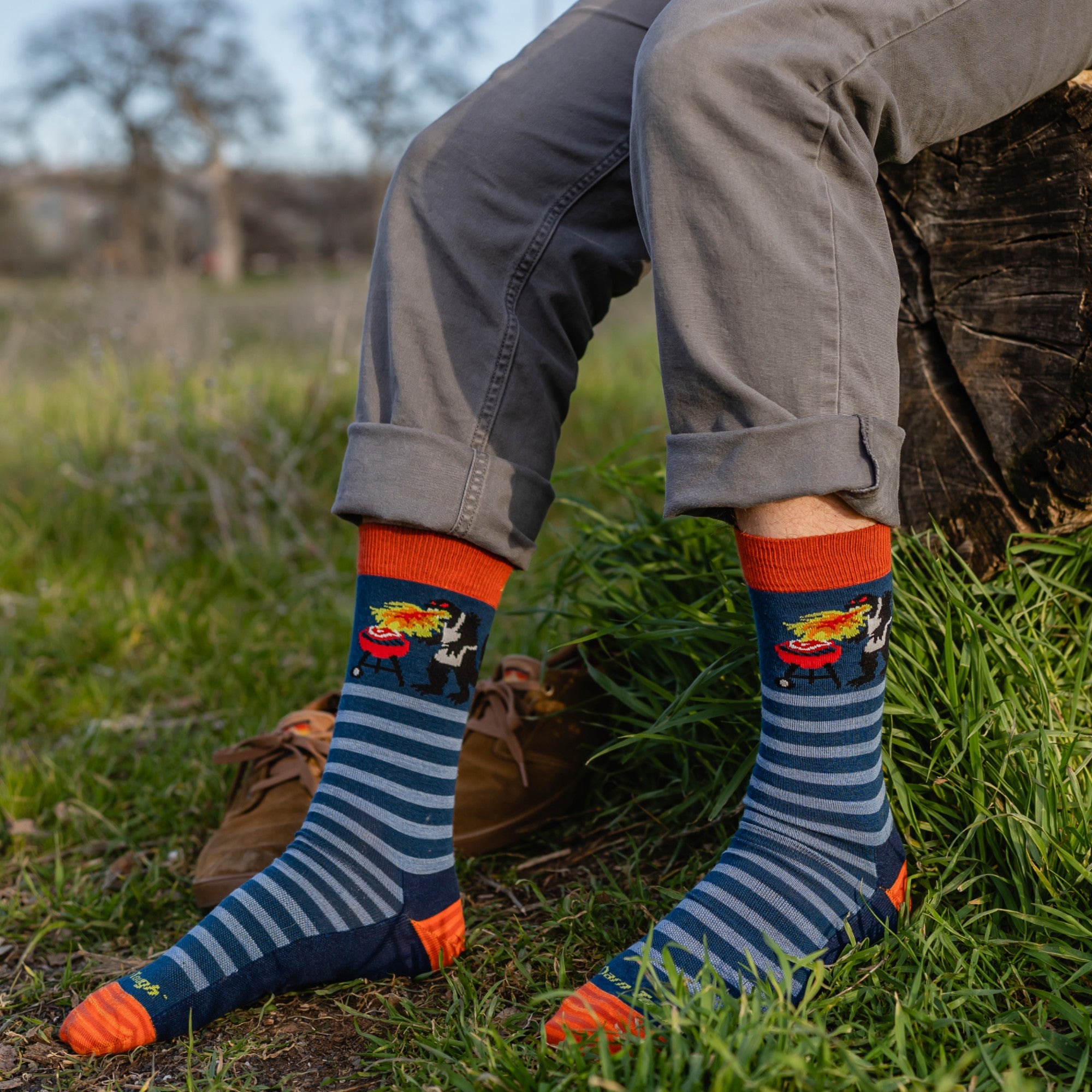 Darn Tough Socks Men's Animal Haus Crew Lightweight Lifestyle Socks - Image 16