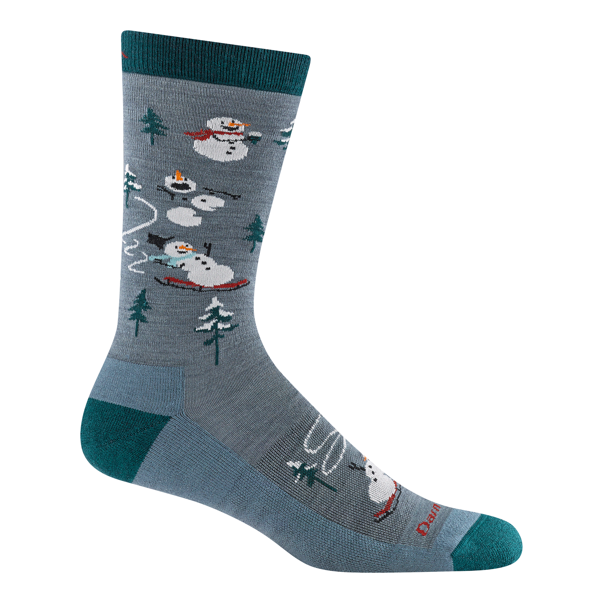 Darn Tough Socks Men's Sled Head Crew Lightweight Lifestyle 2-Pack - Image 2