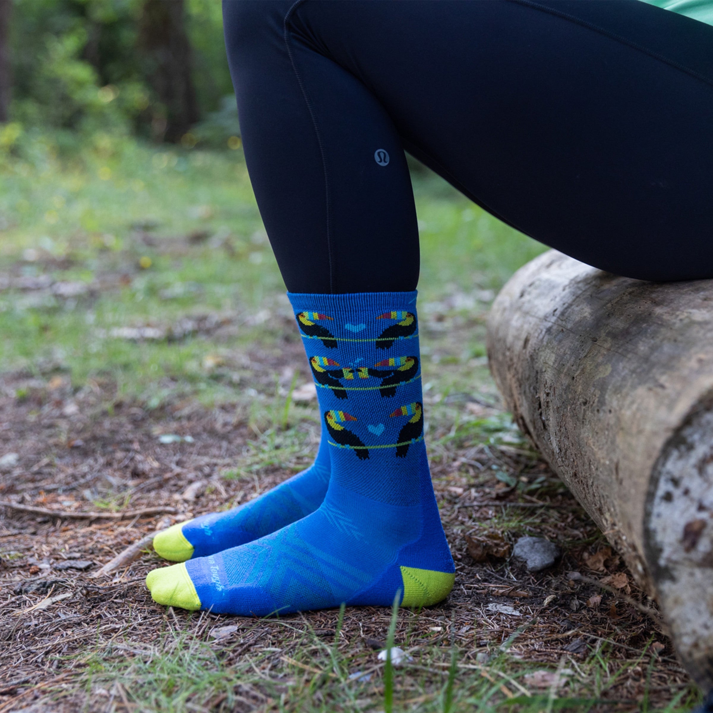 Darn Tough Socks Women's Toco Loco Micro Crew Ultra-Lightweight Running Sock-Last Chance - Image 4