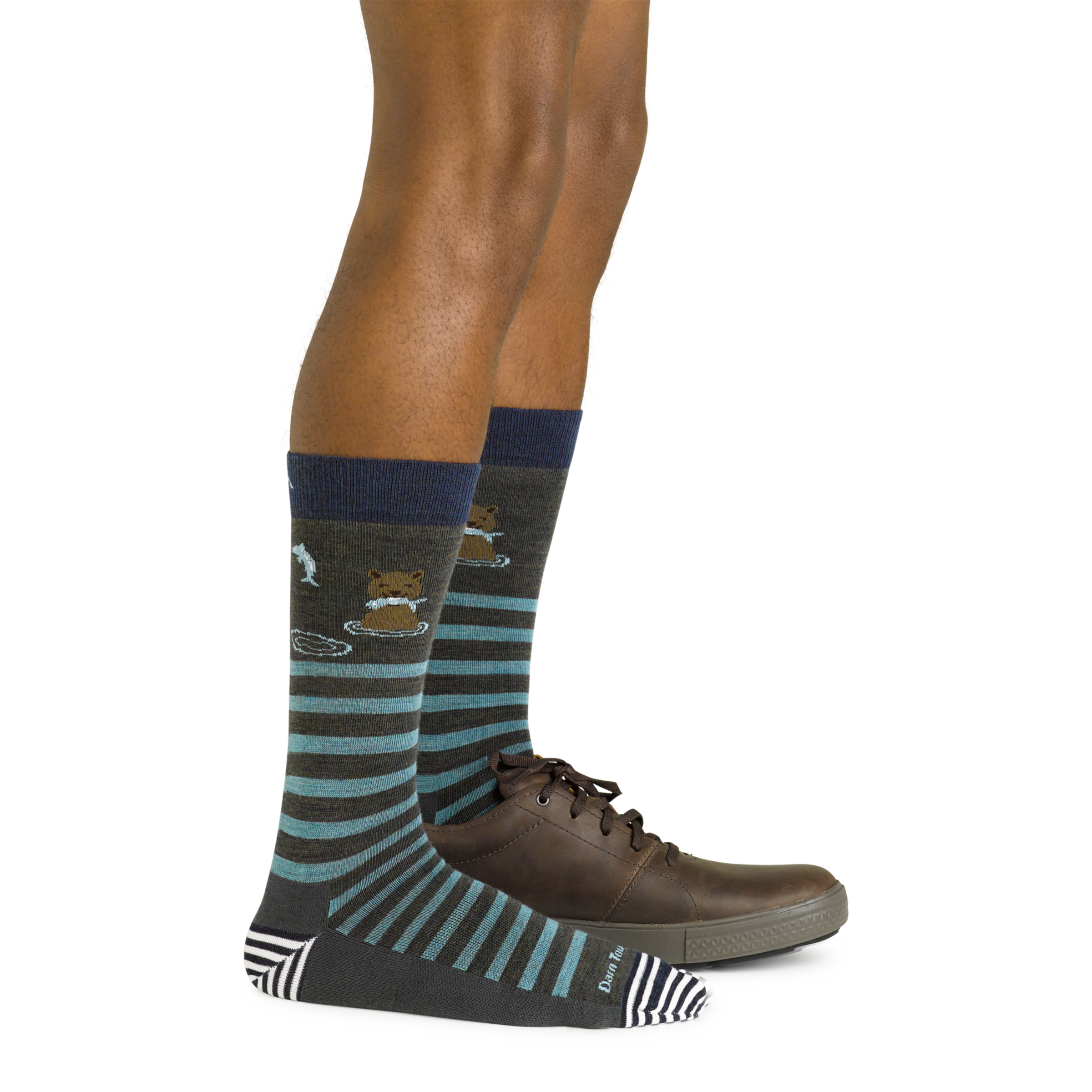 Darn Tough Socks Men's Animal Haus Crew Lightweight Lifestyle Socks - Image 11