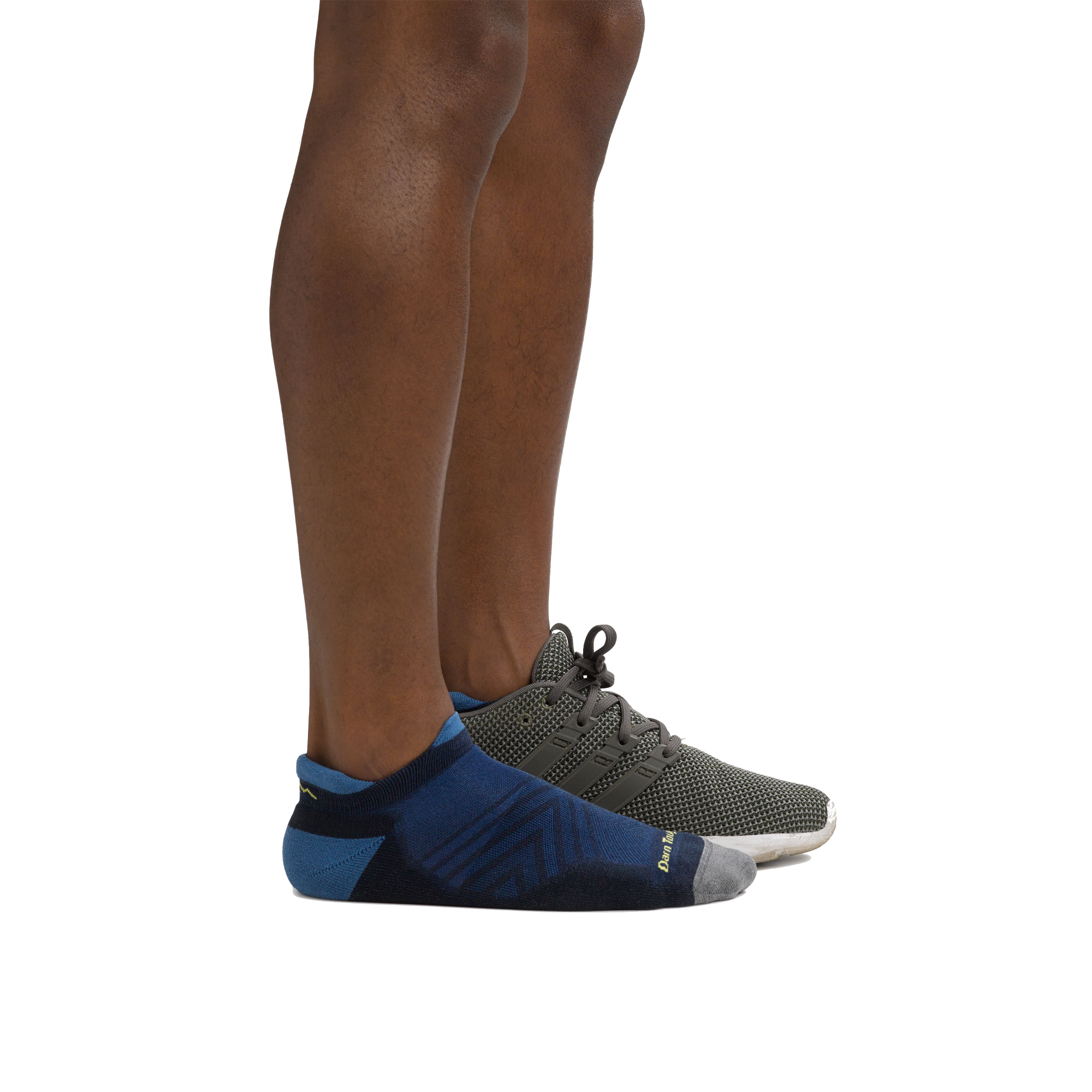 Darn Tough Socks Men’s Run No Show Tab Cushion 2-Pack - Image 4