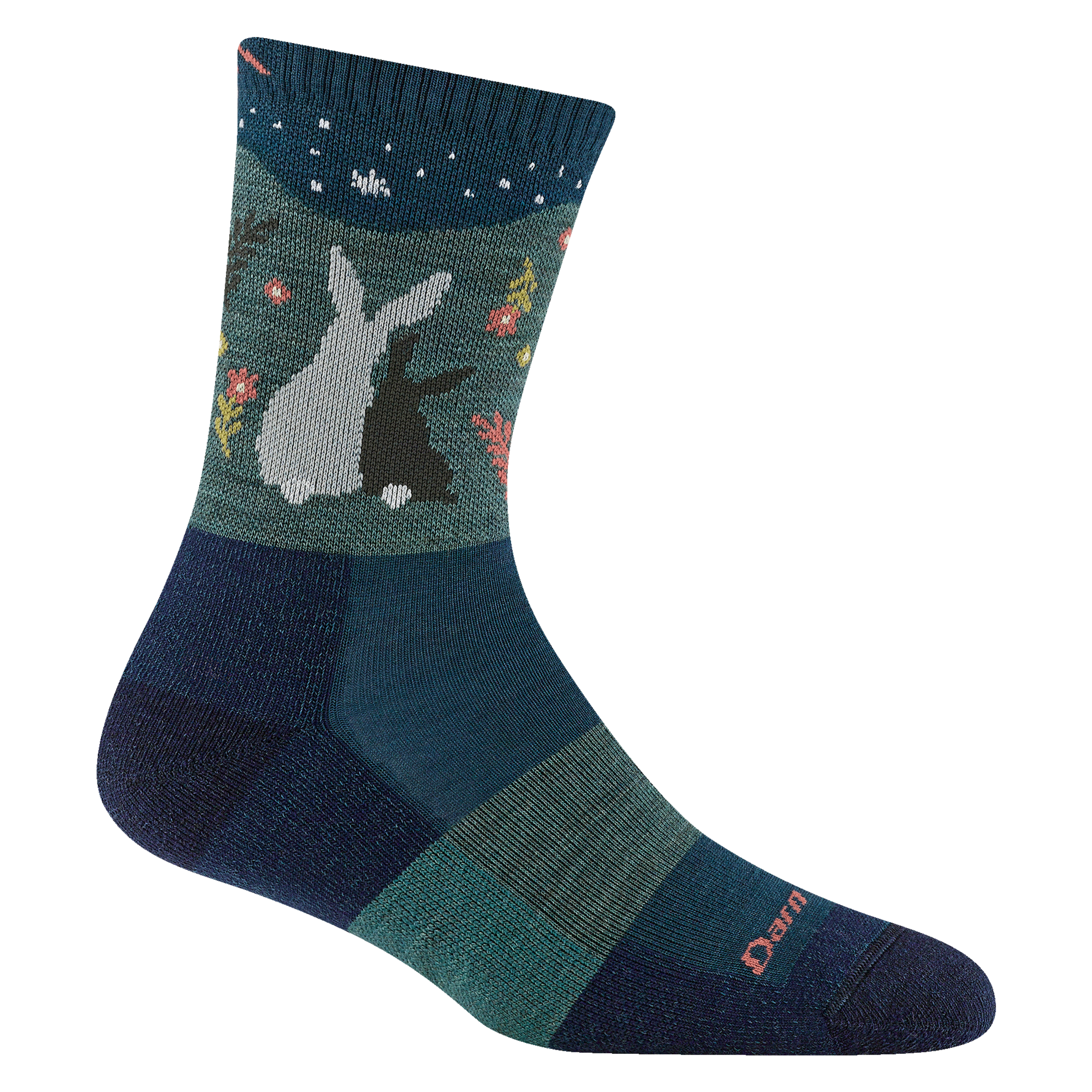 Darn Tough Socks Women's Critter Club Micro Crew Lightweight Hiking Socks