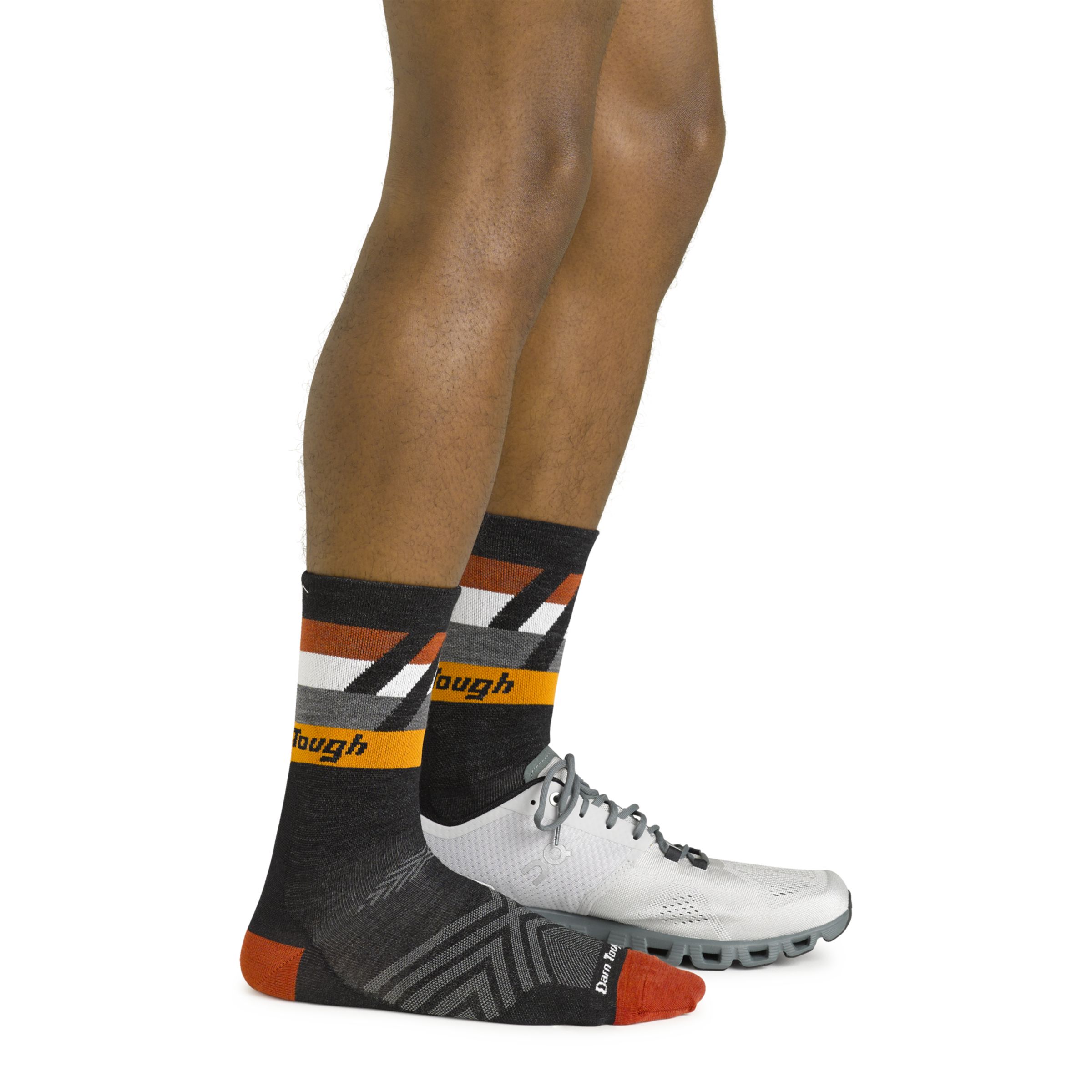 Darn Tough Socks Men's Grit Micro Crew Ultra-Lightweight Running Sock-Last Chance - Image 4