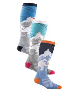 Darn Tough Socks Yeti Over-the-Calf Midweight Ski & Snowboard Multi-Pack
