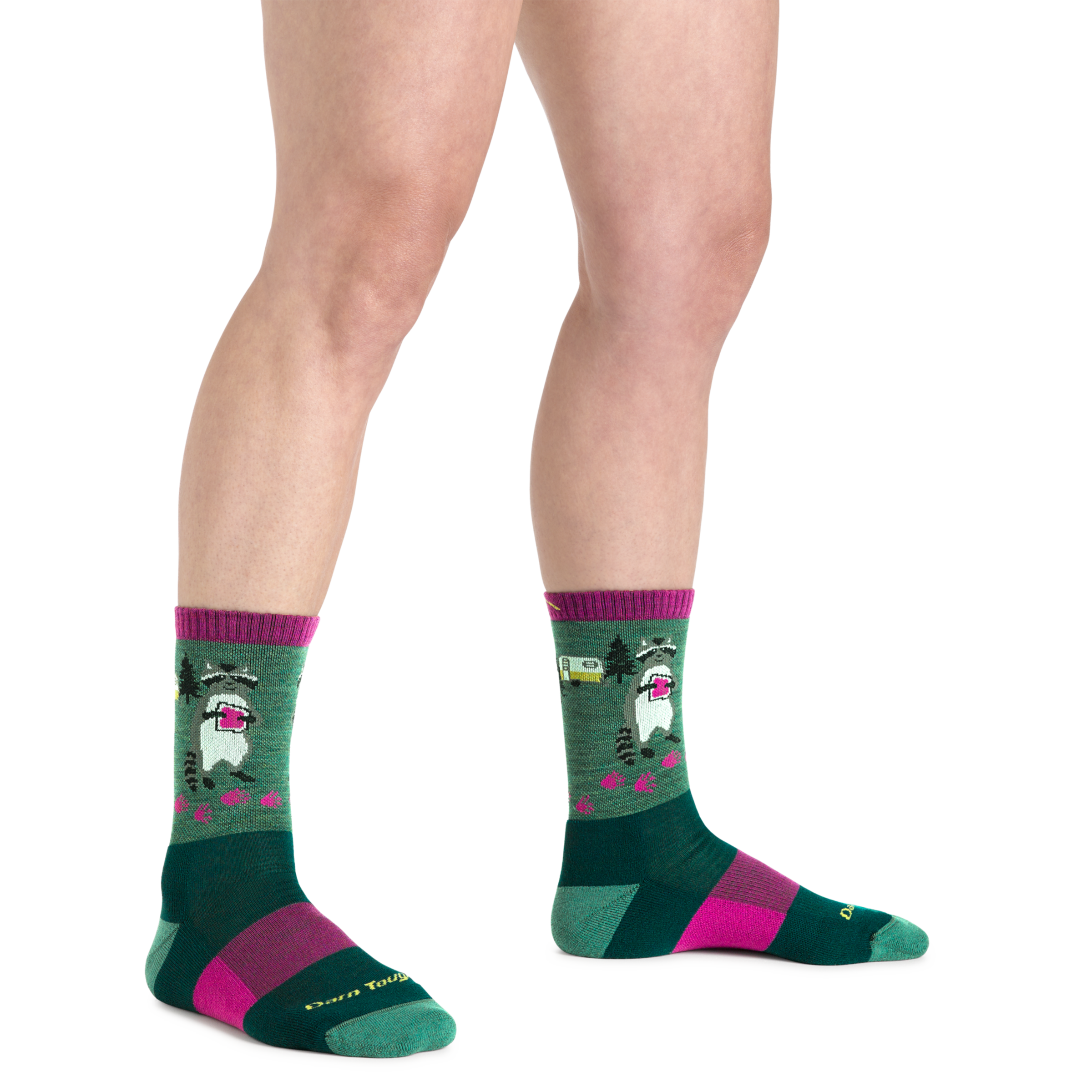 Darn Tough Socks Women's Critter Club Micro Crew Lightweight Hiking Socks - Image 17