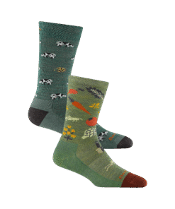 Darn Tough Socks Men's and Women's Knit to Give 2-Pack