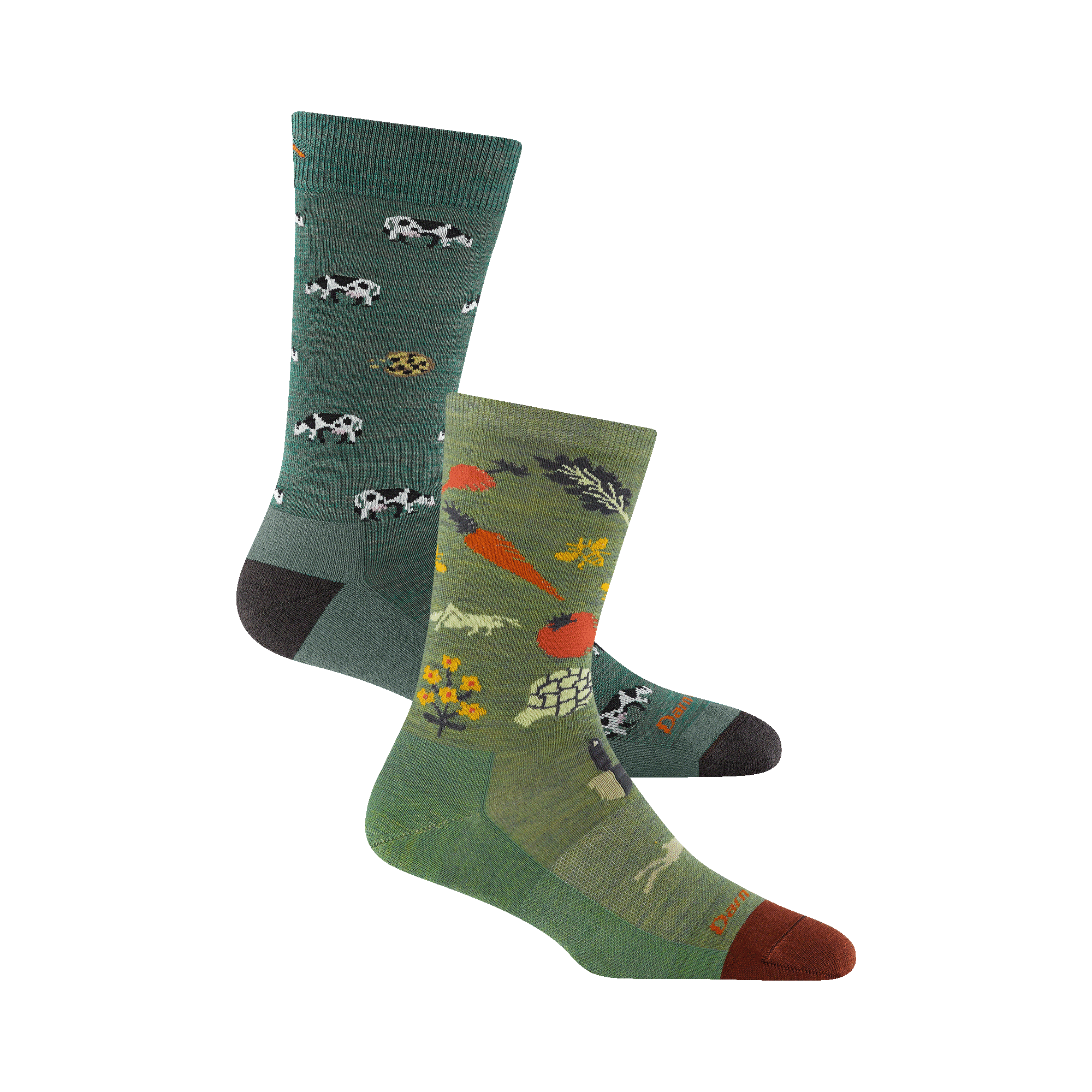 Darn Tough Socks Men's and Women's Knit to Give 2-Pack