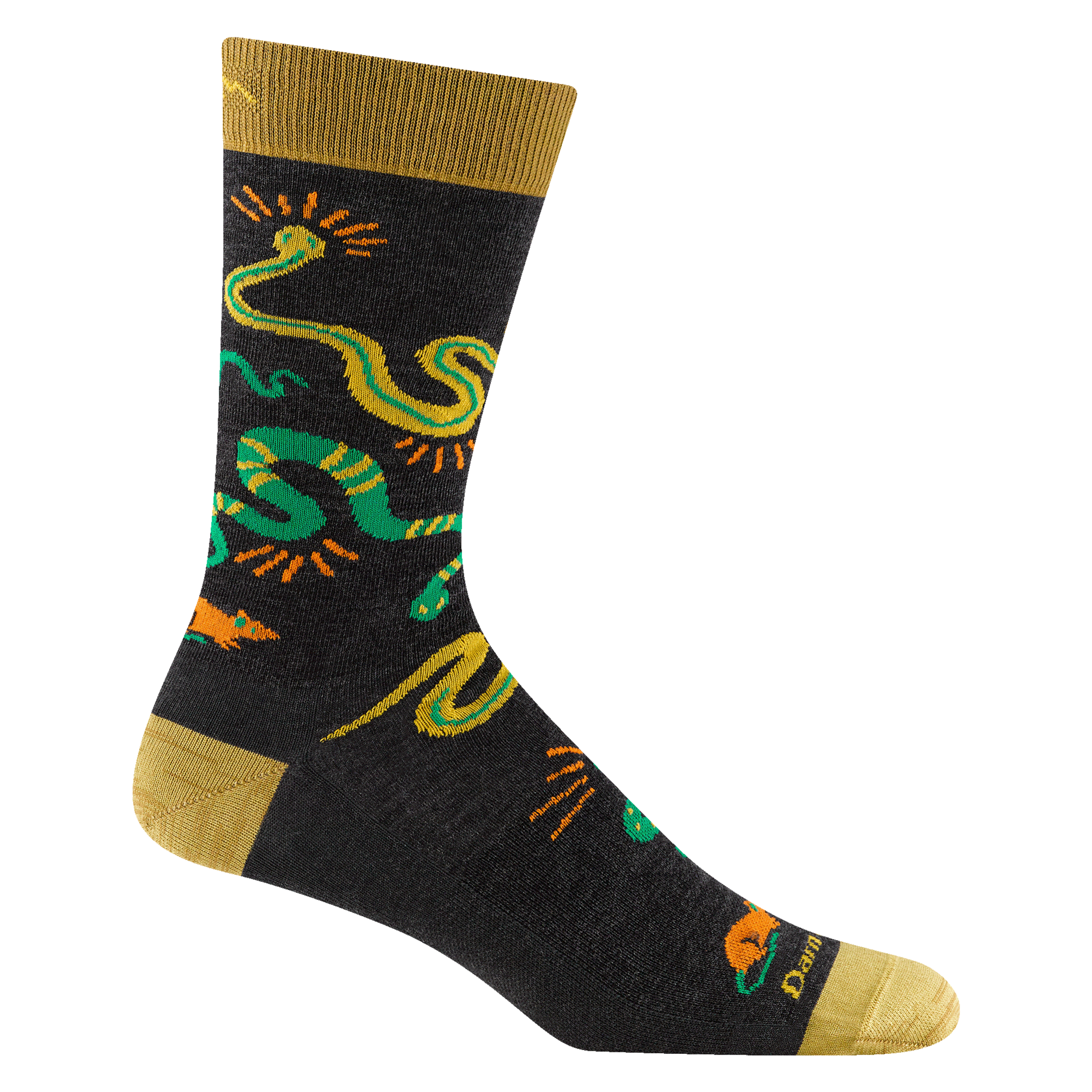 Darn Tough Socks Men's Field Guide Crew Lightweight Lifestyle Socks - Image 3