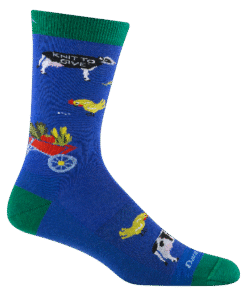 Darn Tough Socks Barnyard Crew Lightweight Lifestyle Sock
