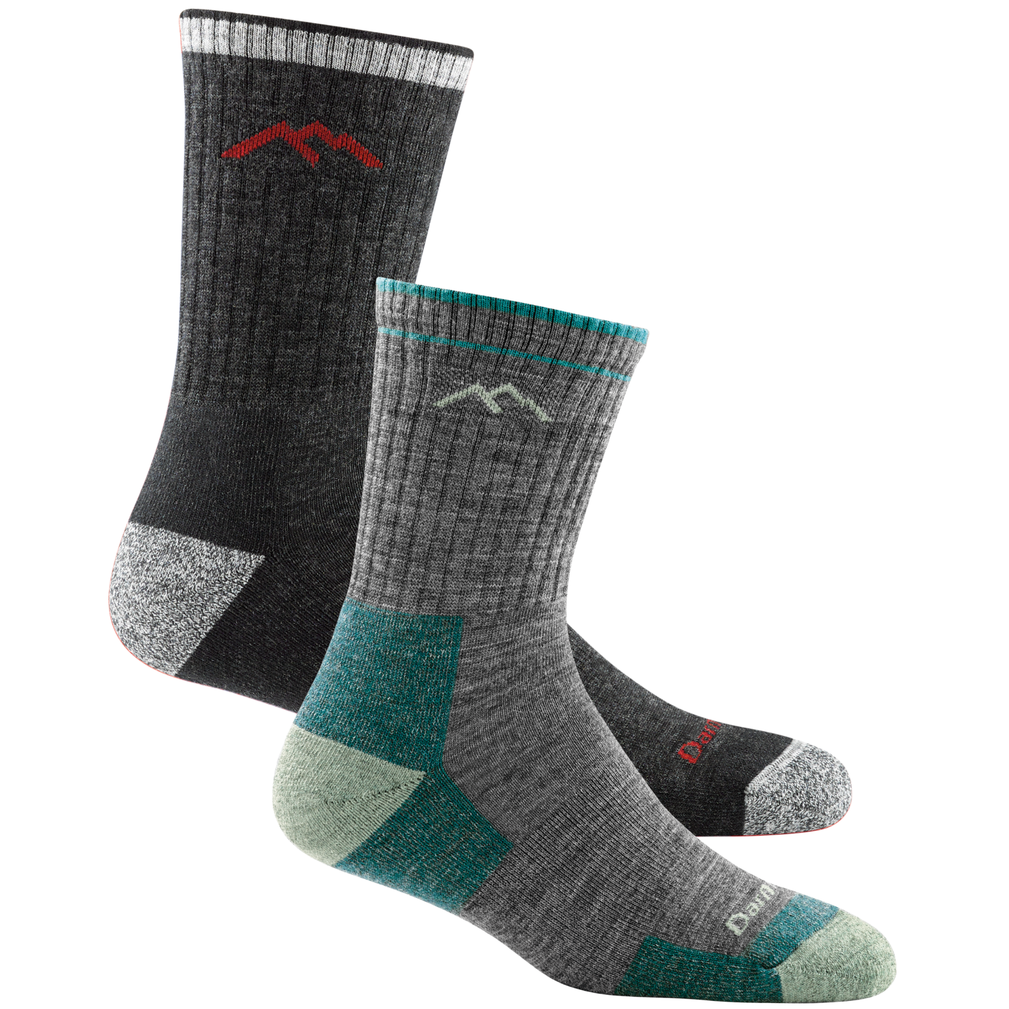Darn Tough Socks Men's and Women's Hiker Micro Crew 2-Pack Hiking Socks - Image 4