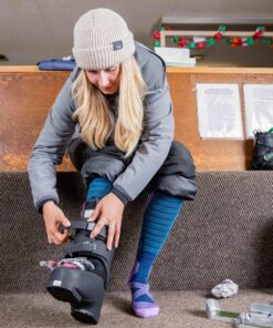 Alternative view of Darn Tough Socks Women's Function X Over-the-Calf Midweight Ski & Snowboard Socks
