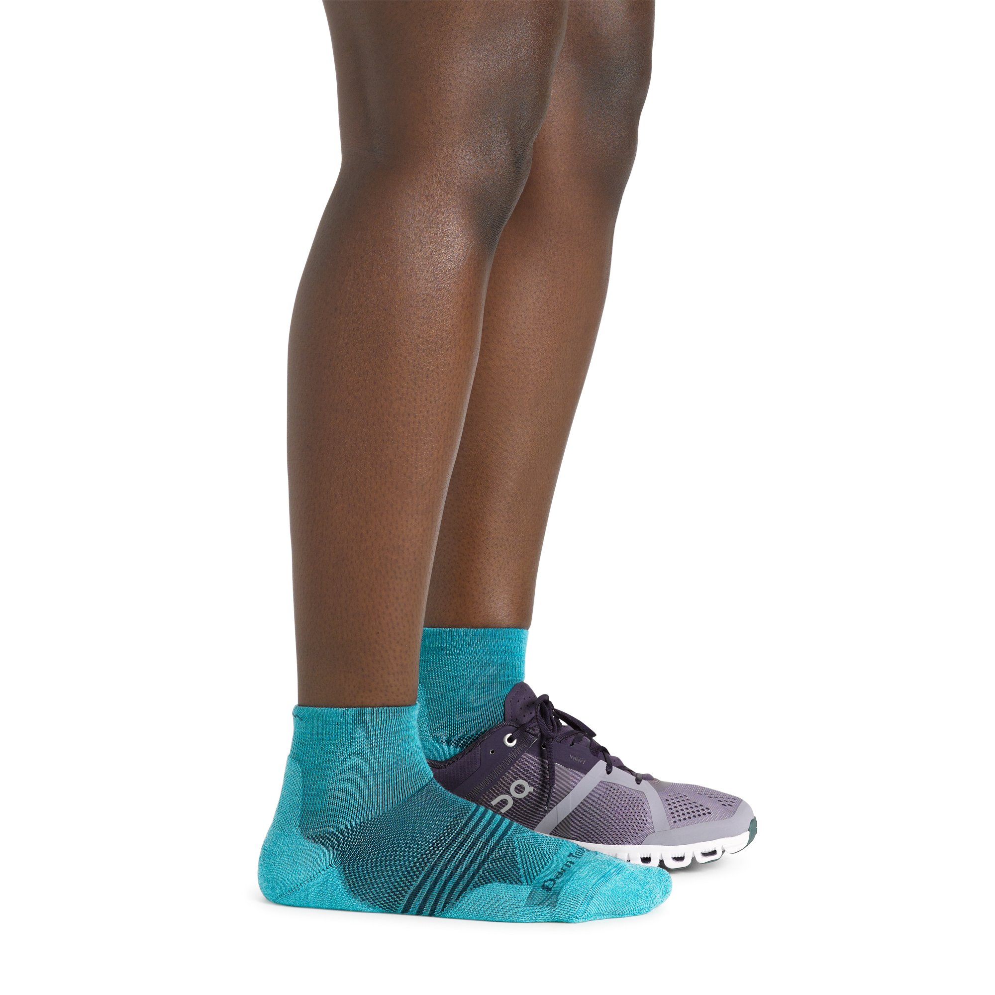 Darn Tough Socks Women's Element Quarter Lightweight Running Sock - Last Chance - Image 3