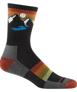 Alternative view of Darn Tough Socks Men's Sunset Ridge Micro Crew Lightweight Hiking Socks