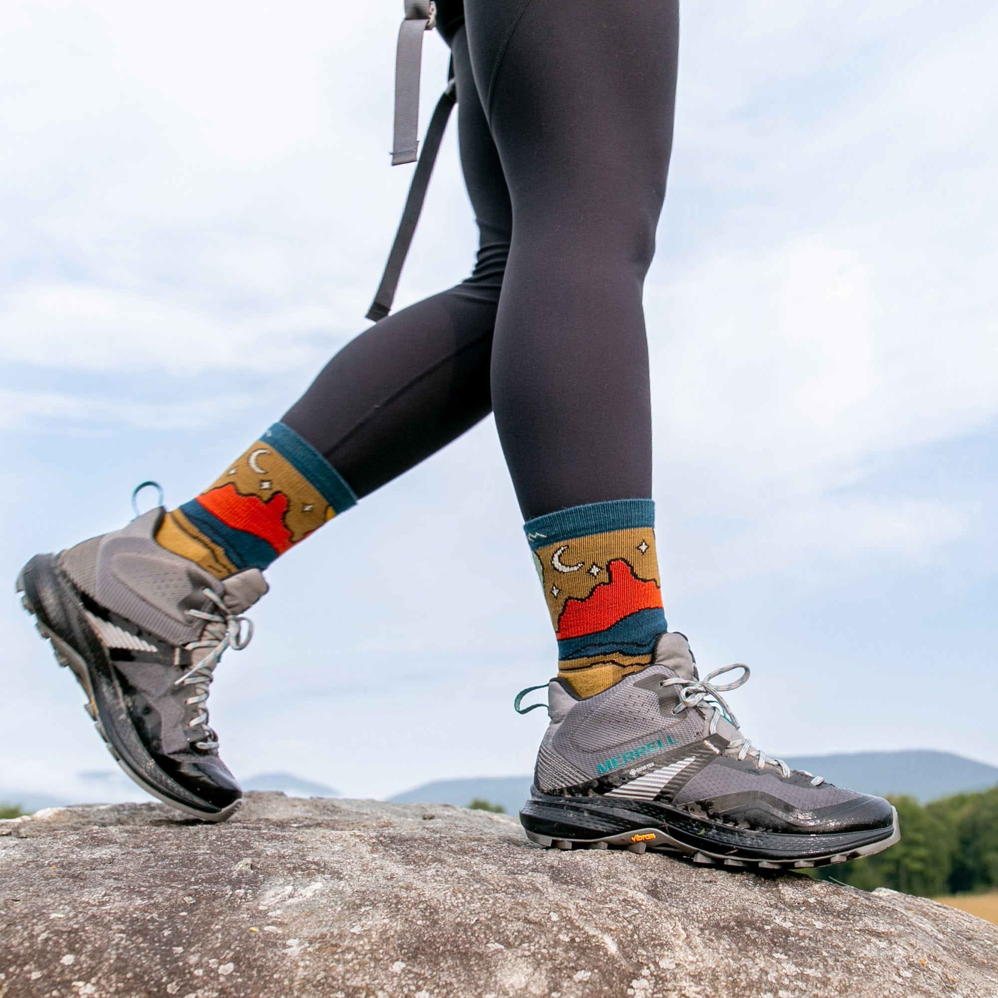 Darn Tough Socks Women's Celeste Micro Crew Midweight Hiking Socks - Image 5