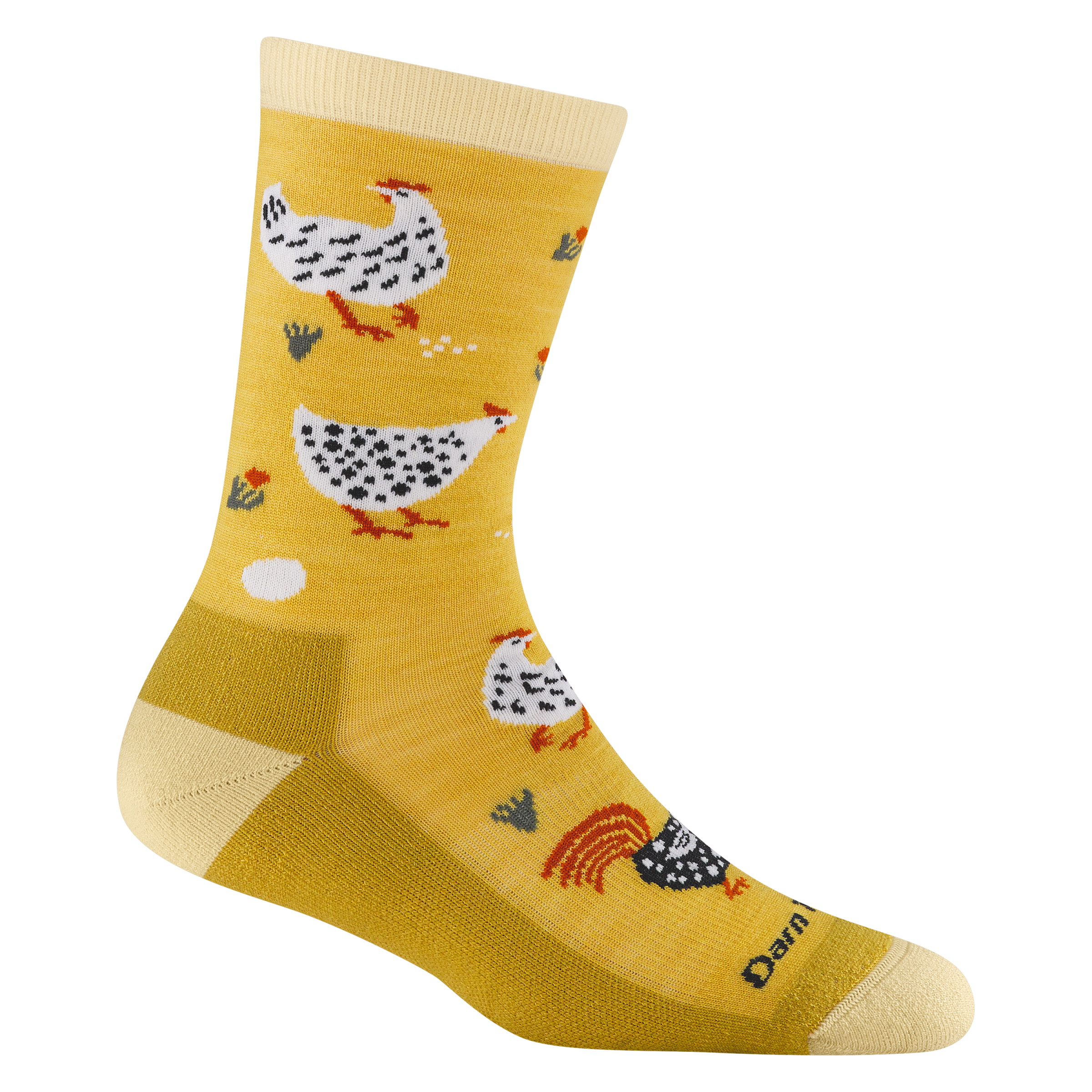 Darn Tough Socks Women's Mother Clucker Crew Lightweight Lifestyle Socks - Image 2