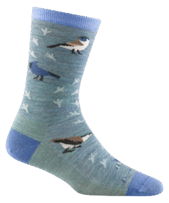 Alternative view of Darn Tough Socks Women's Twitterpated Crew  Lightweight Lifestyle Sock-Last Chance