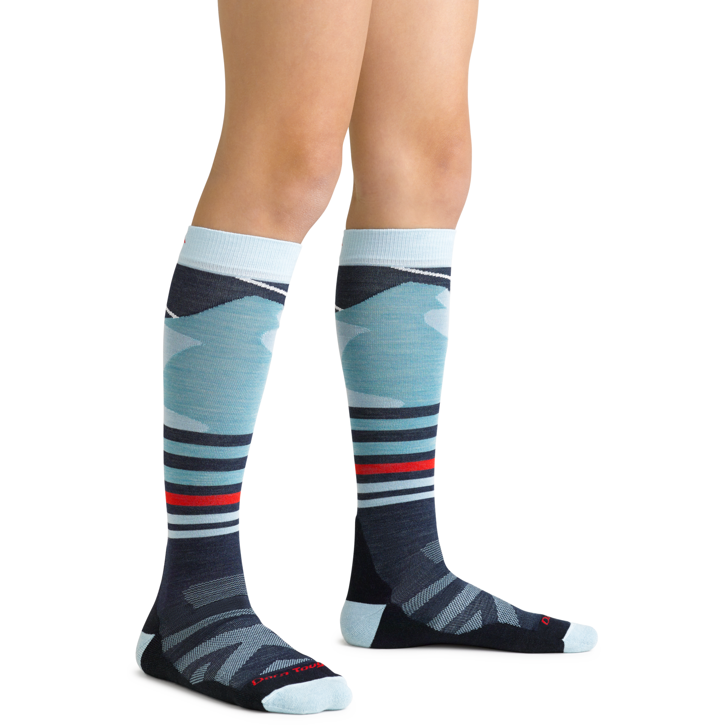 Darn Tough Socks Kids Skipper Over-the-Calf Midweight Ski & Snowboard Sock-Last Chance - Image 3