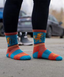 Alternative view of Darn Tough Socks Kids Sal Micro Crew Lightweight Hiking Socks