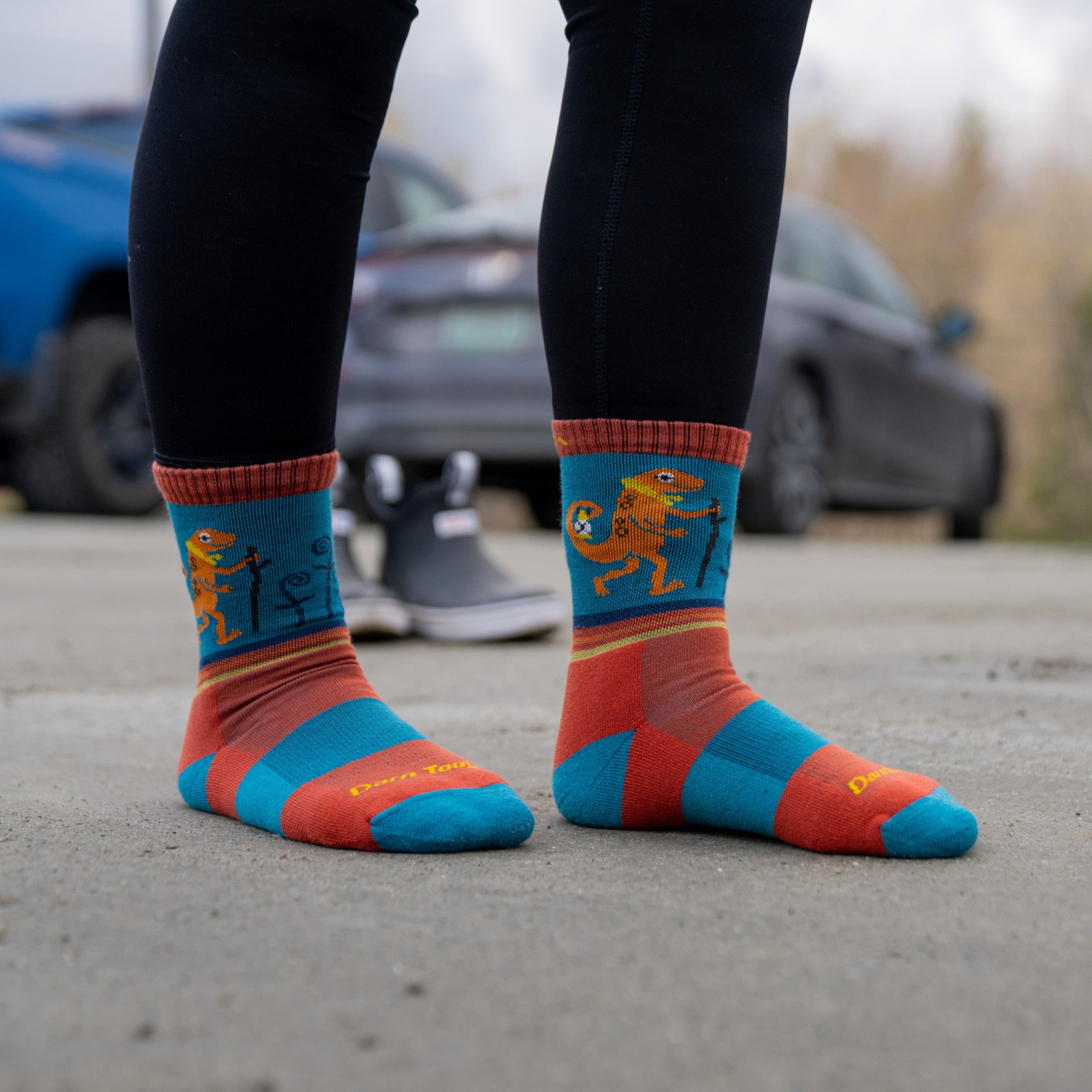 Darn Tough Socks Kids Sal Micro Crew Lightweight Hiking Socks - Image 2