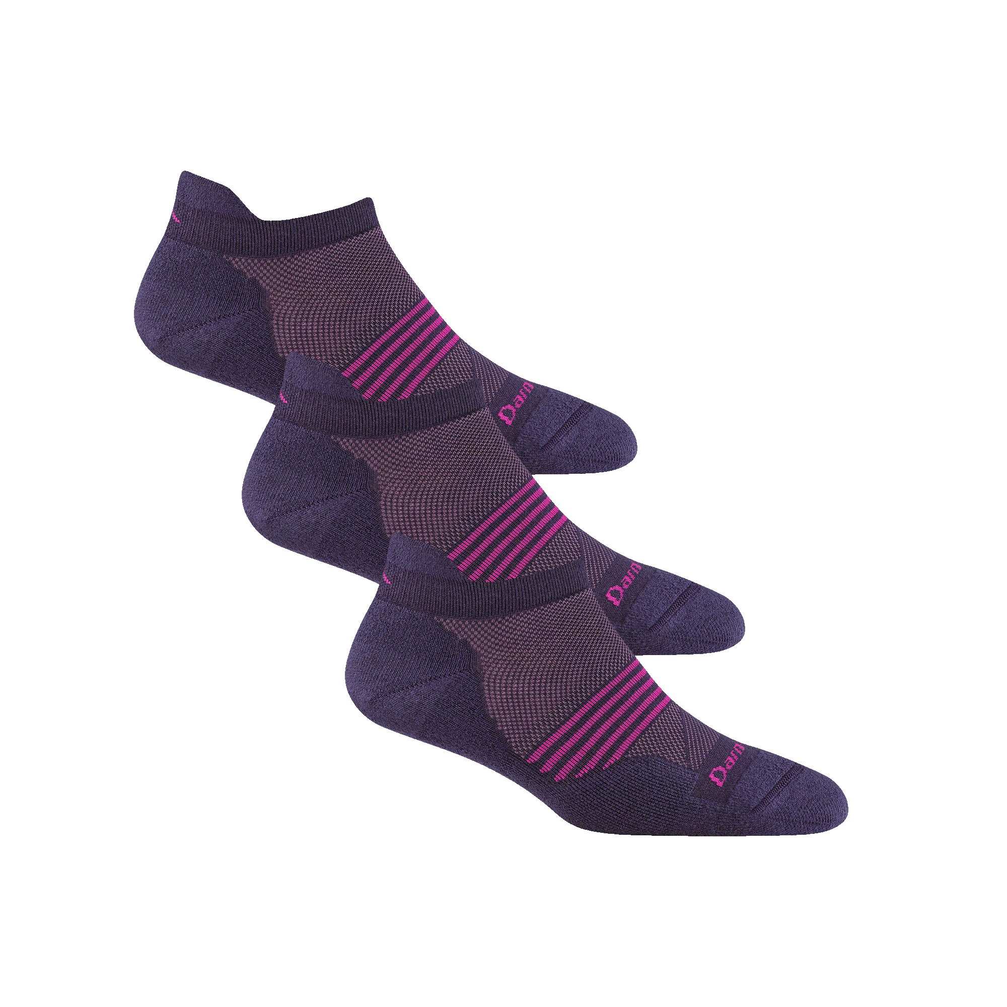 Darn Tough Socks Women's Element No Show Lightweight Run 3-Pack