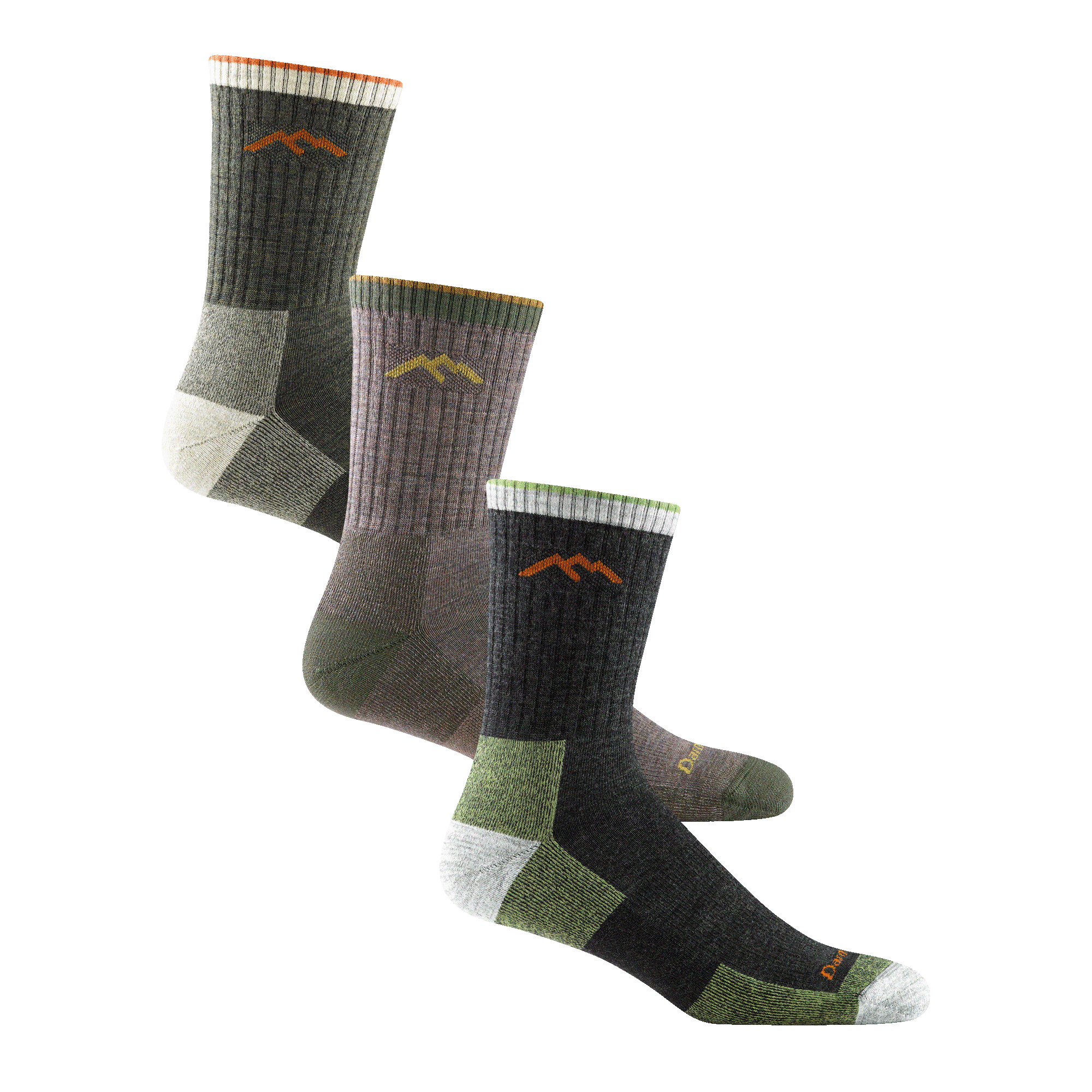 Darn Tough Socks Men's Hiker Micro Crew 3-Pack - Image 5
