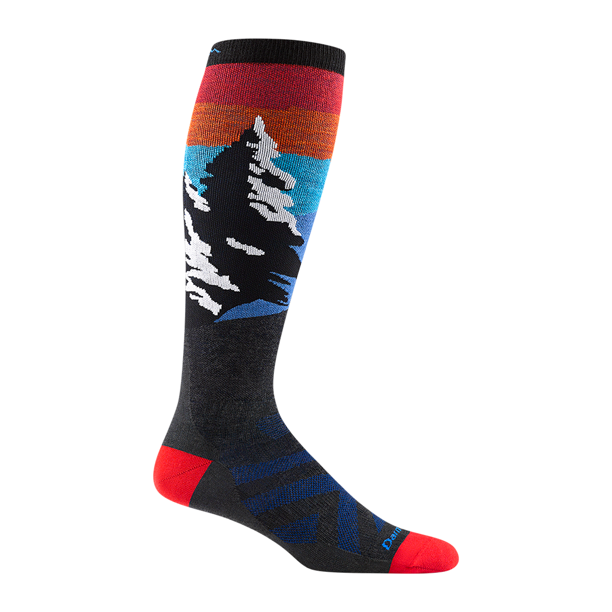 Darn Tough Socks Men's Solstice Over-the-Calf Lightweight Ski & Snowboard Socks - Image 6