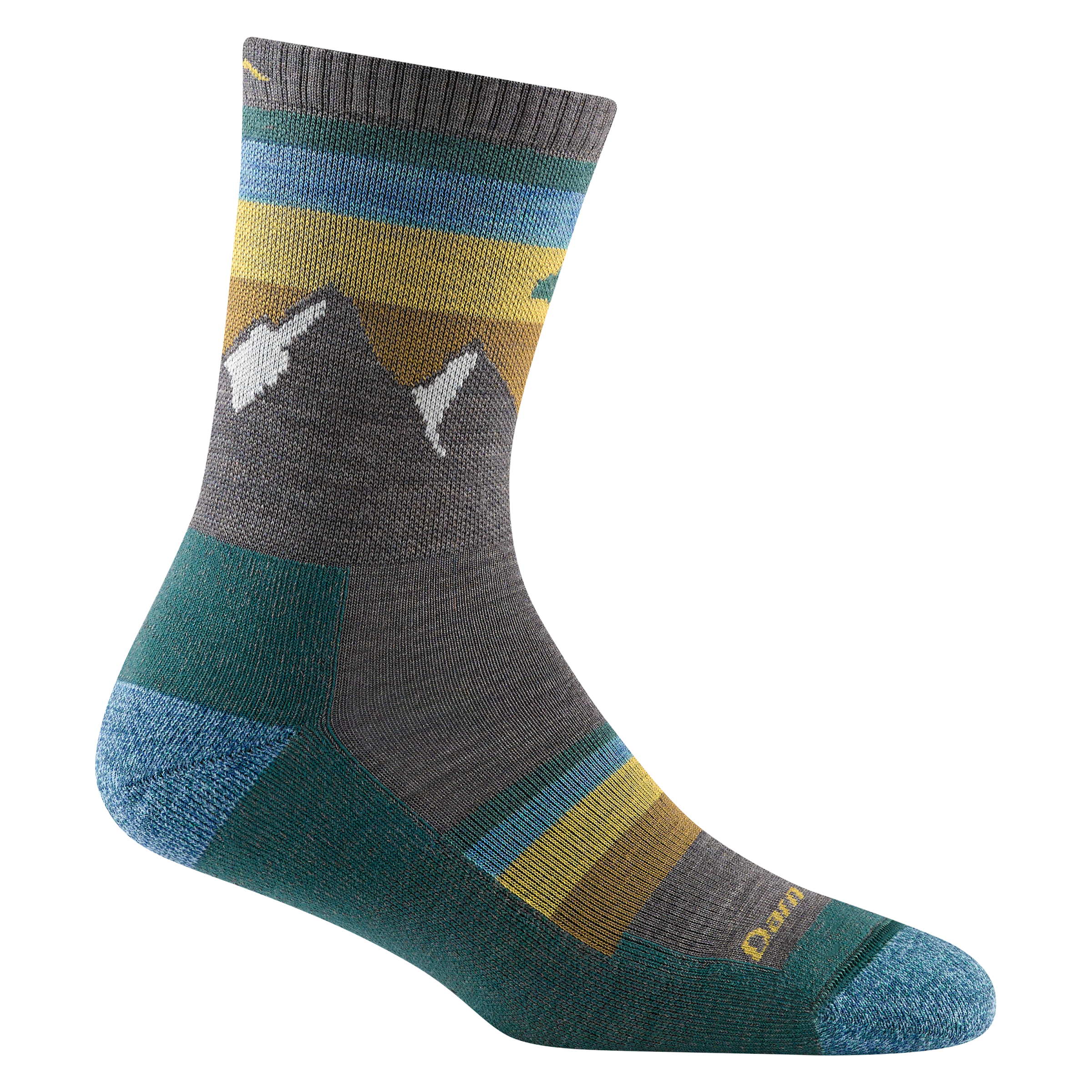 Darn Tough Socks Women's Sunset Ledge Micro Crew Lightweight Hiking Socks - Image 4