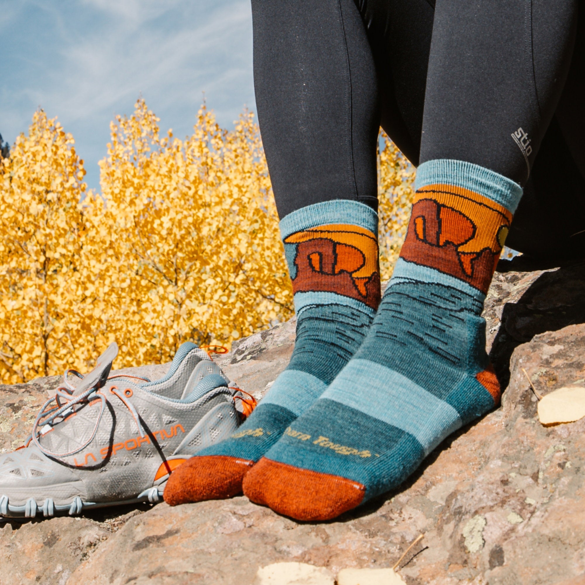 Darn Tough Socks Women's Celeste Micro Crew Midweight Hiking Socks - Image 6
