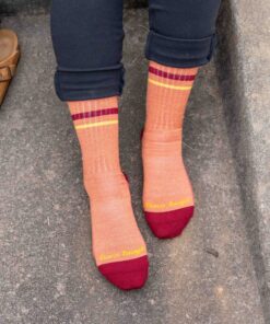 Alternative view of Darn Tough Socks Women's Limited Edition Letterman Crew Lightweight Lifestyle Sock