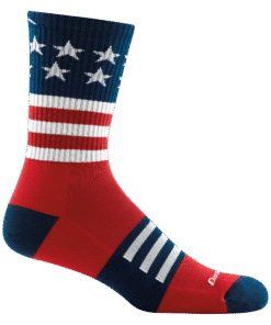Darn Tough Socks Men's Captain Stripe Micro Crew Lightweight Hiking Socks