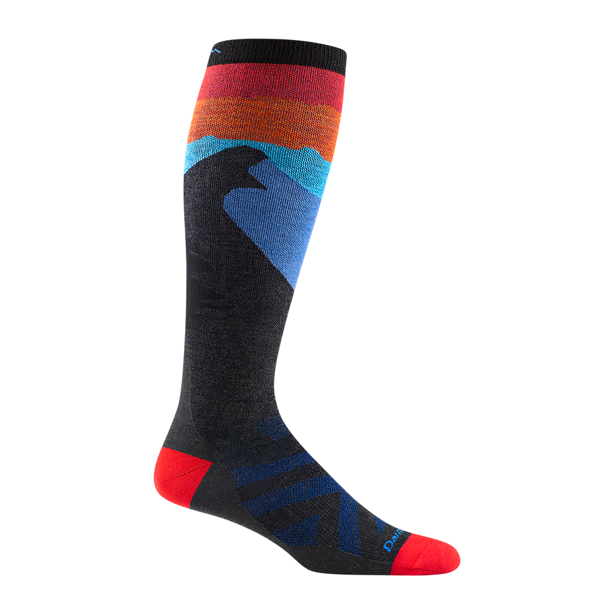 Darn Tough Socks Men's Solstice Over-the-Calf Lightweight Ski & Snowboard Socks - Image 11