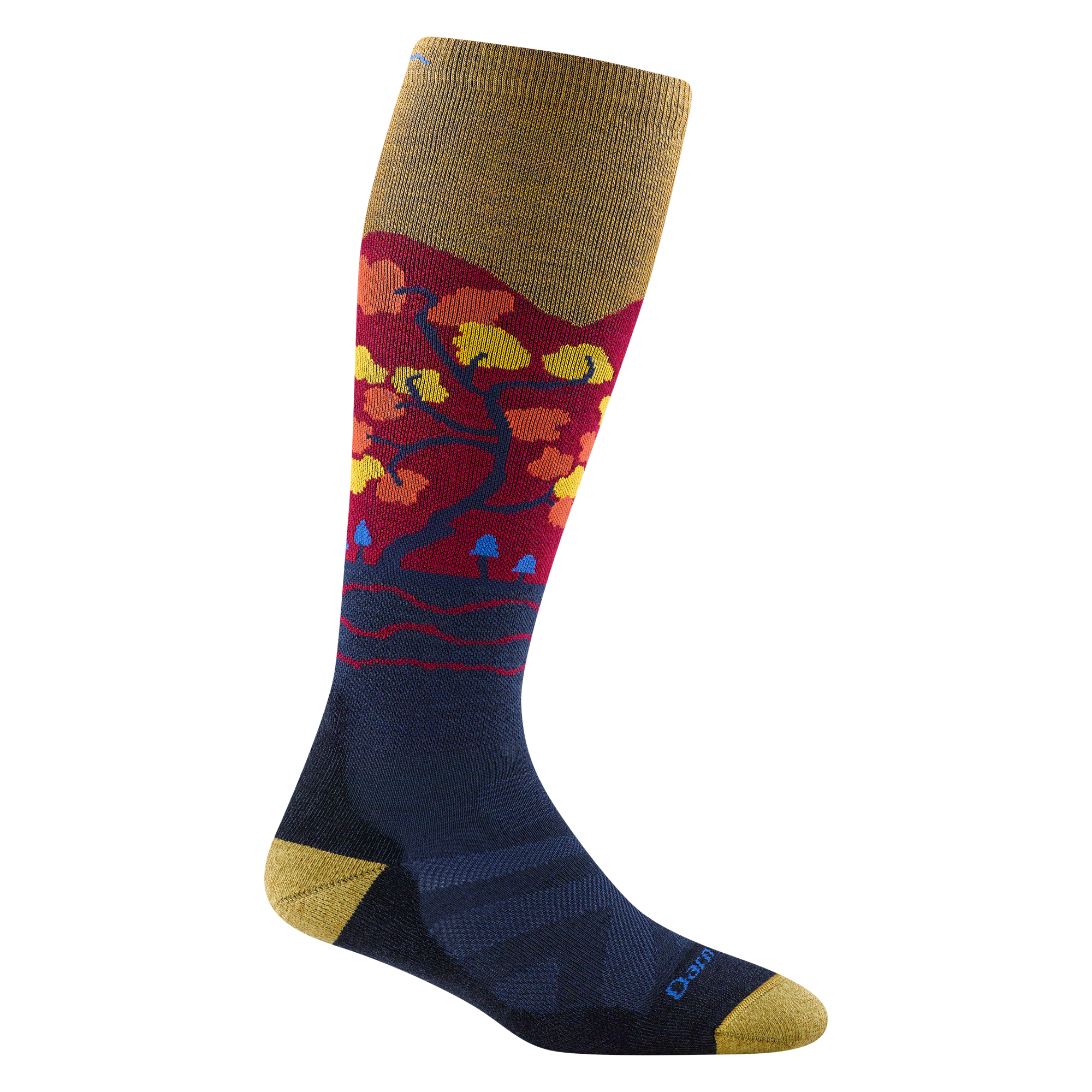 Darn Tough Socks Women's Enchanted Over-the-Calf Midweight Ski & Snowboard Socks